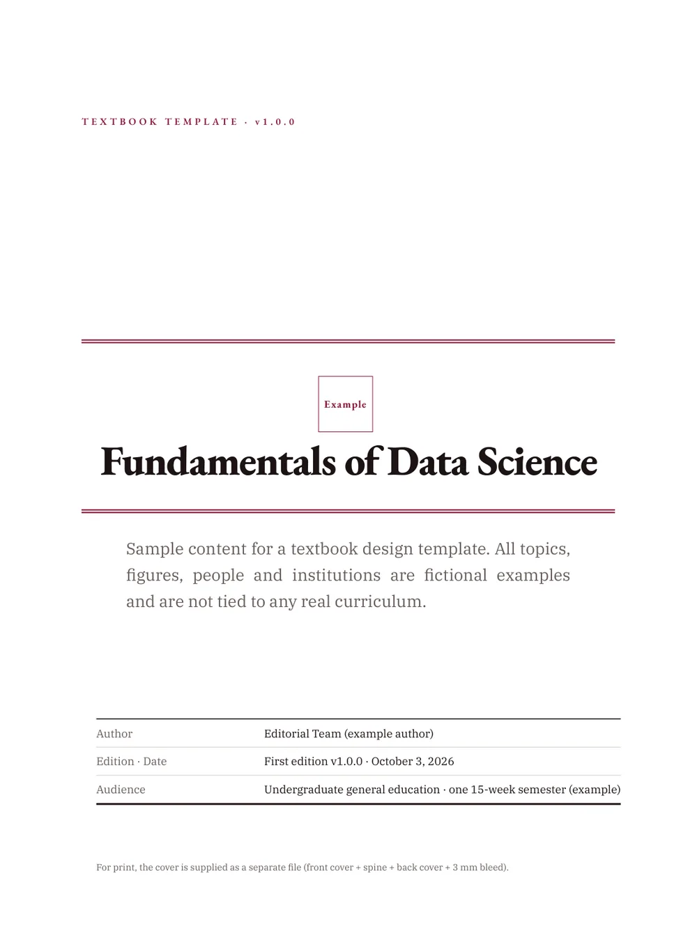 Classic Academic — Cover