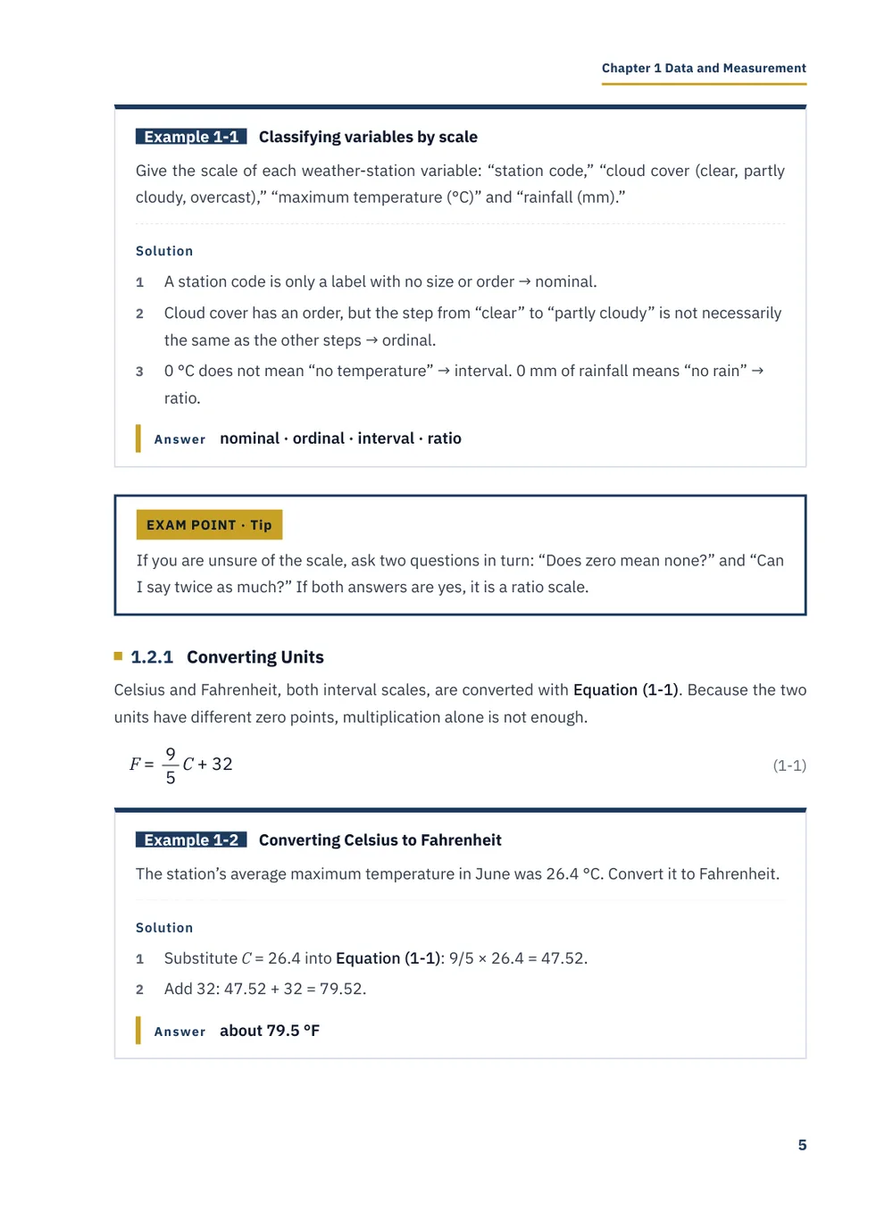 Navy & Gold Exam — Body (example)