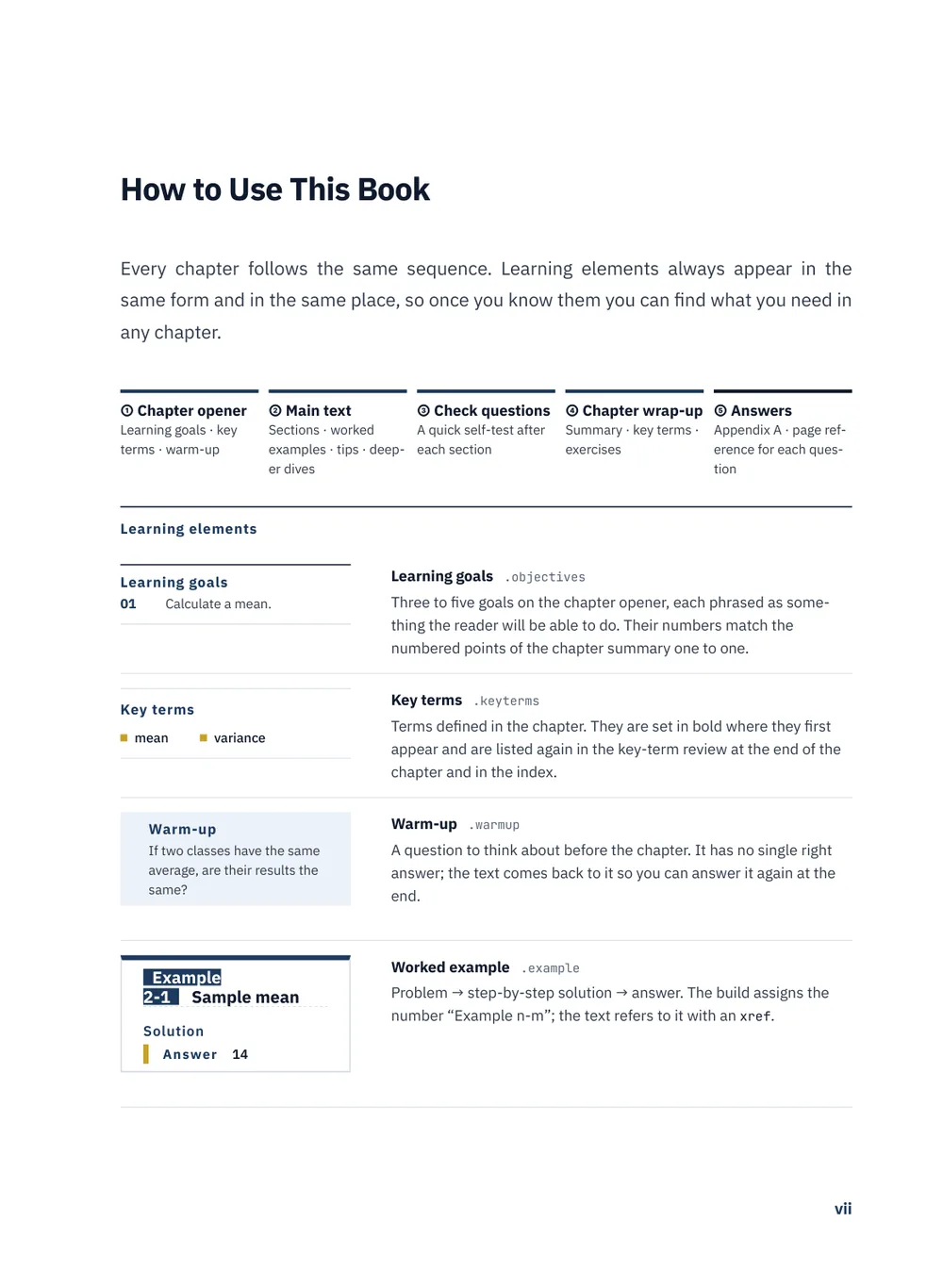 Navy & Gold Exam — How to use