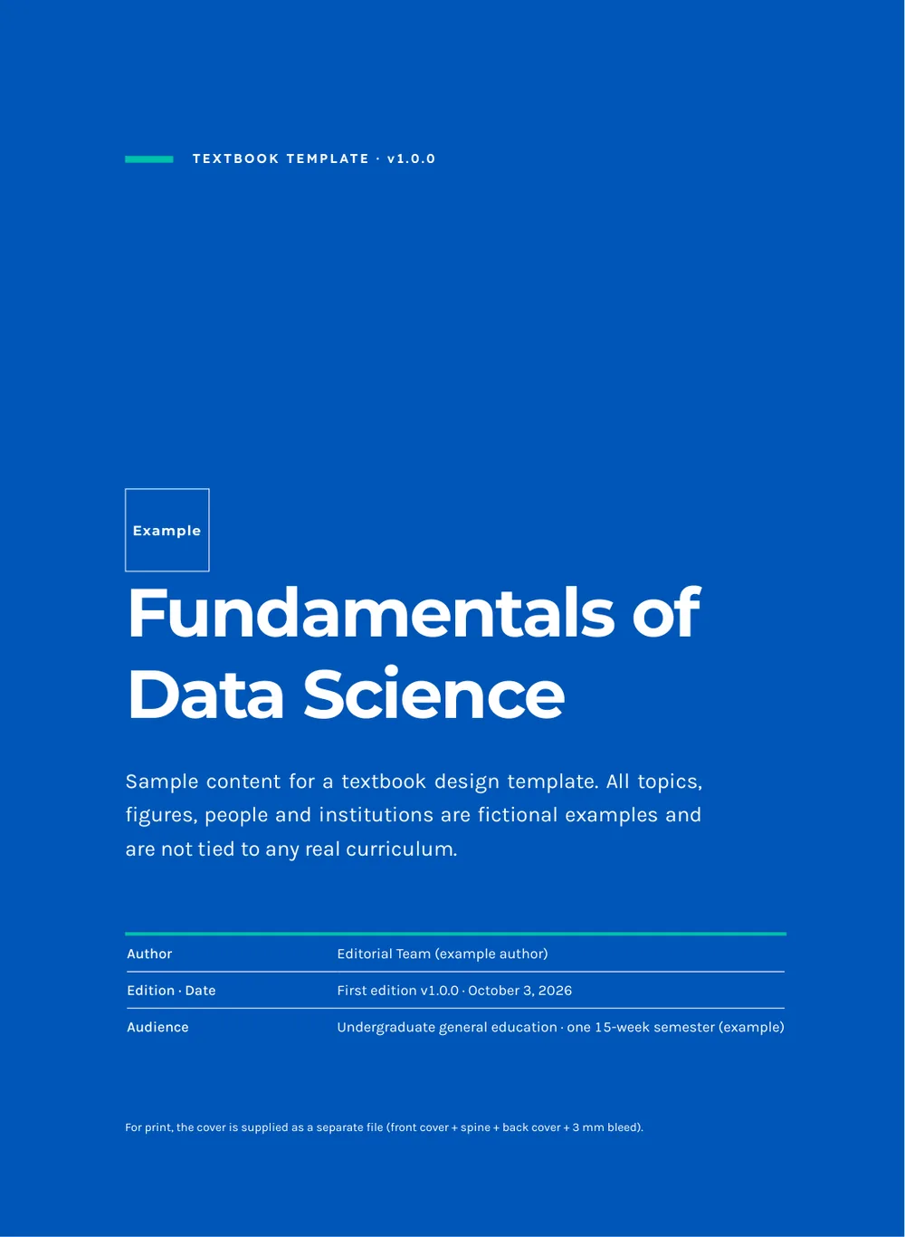 Test Prep Blue — Cover