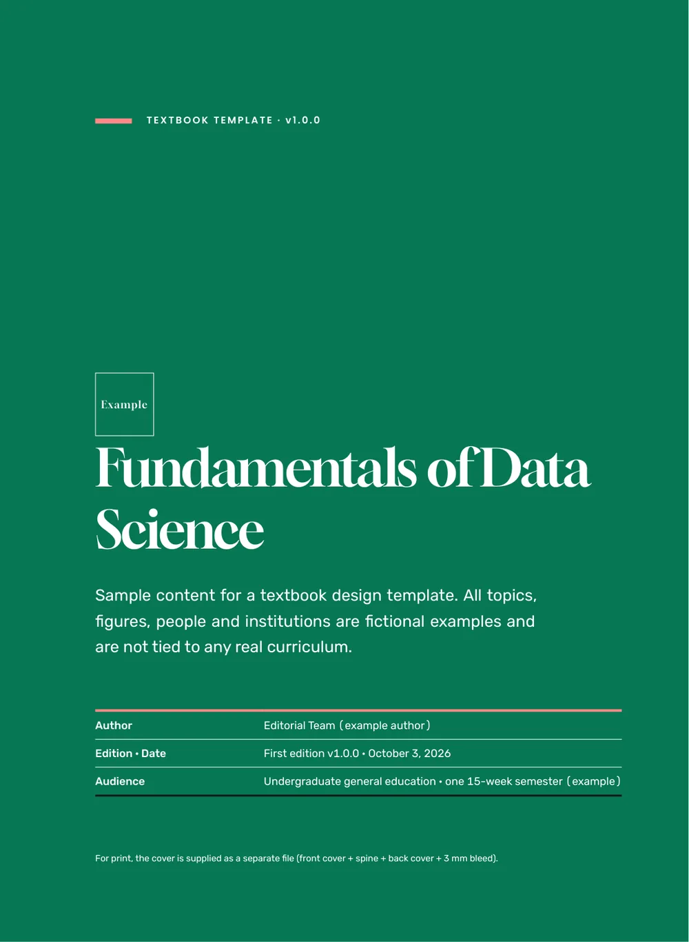 Life Science — Cover