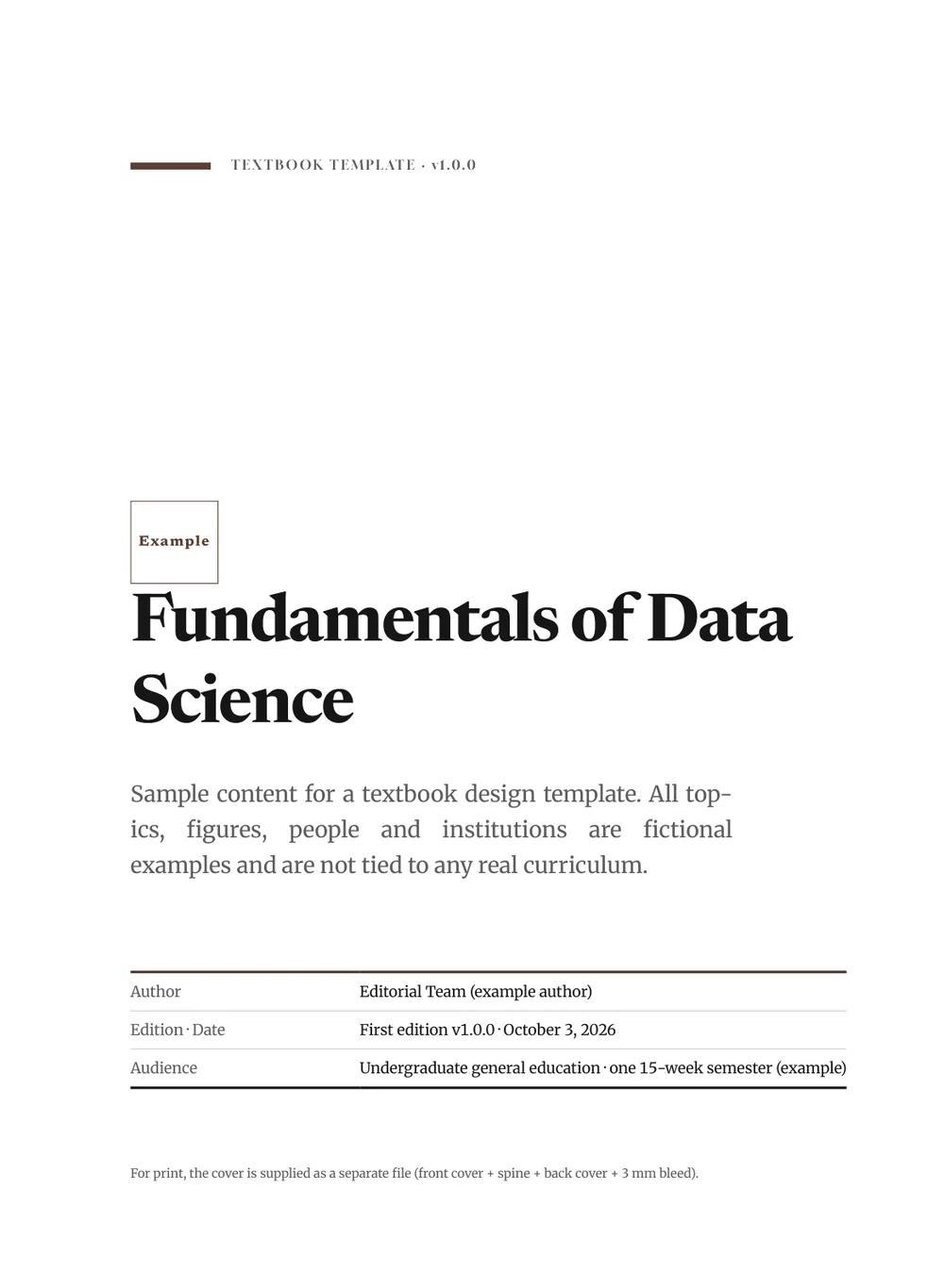 Museum Catalog — Cover