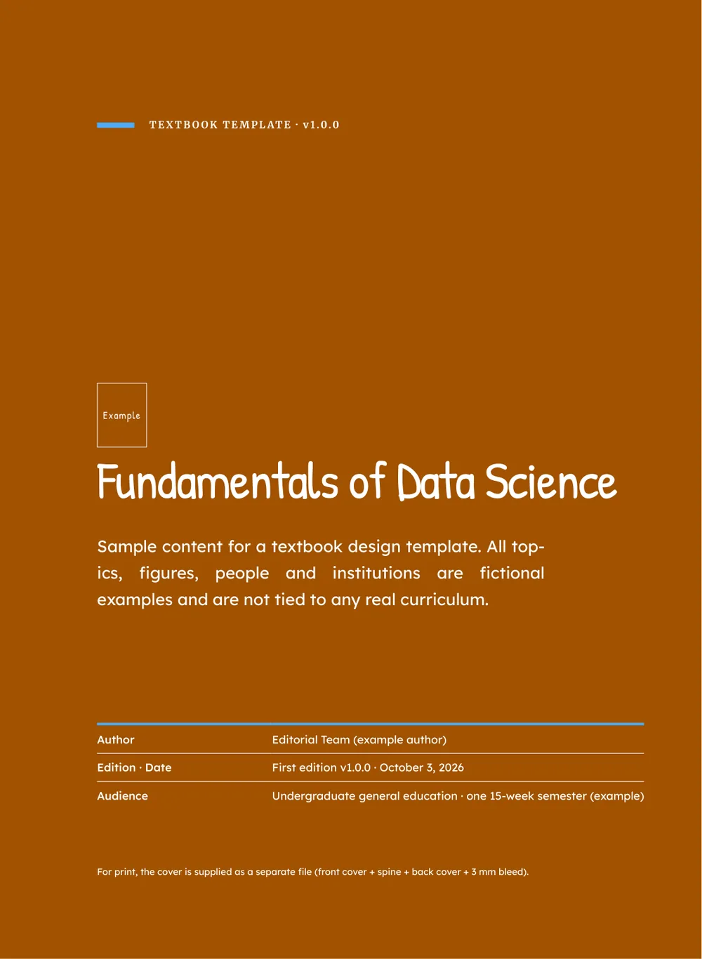 Picture Book — Cover