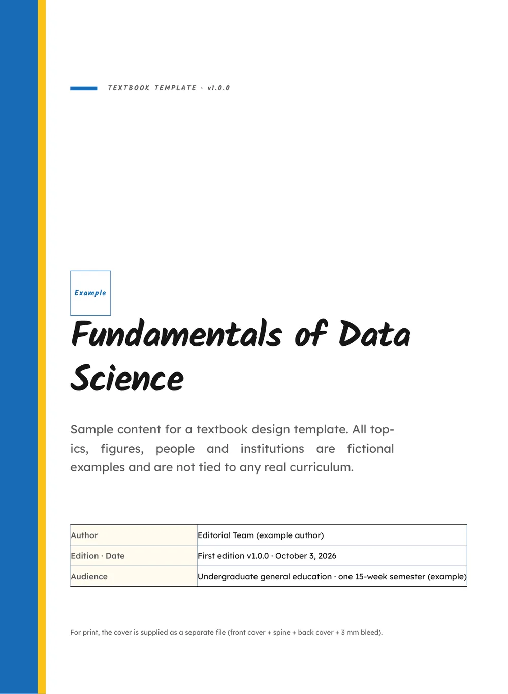 Grid Notebook — Cover