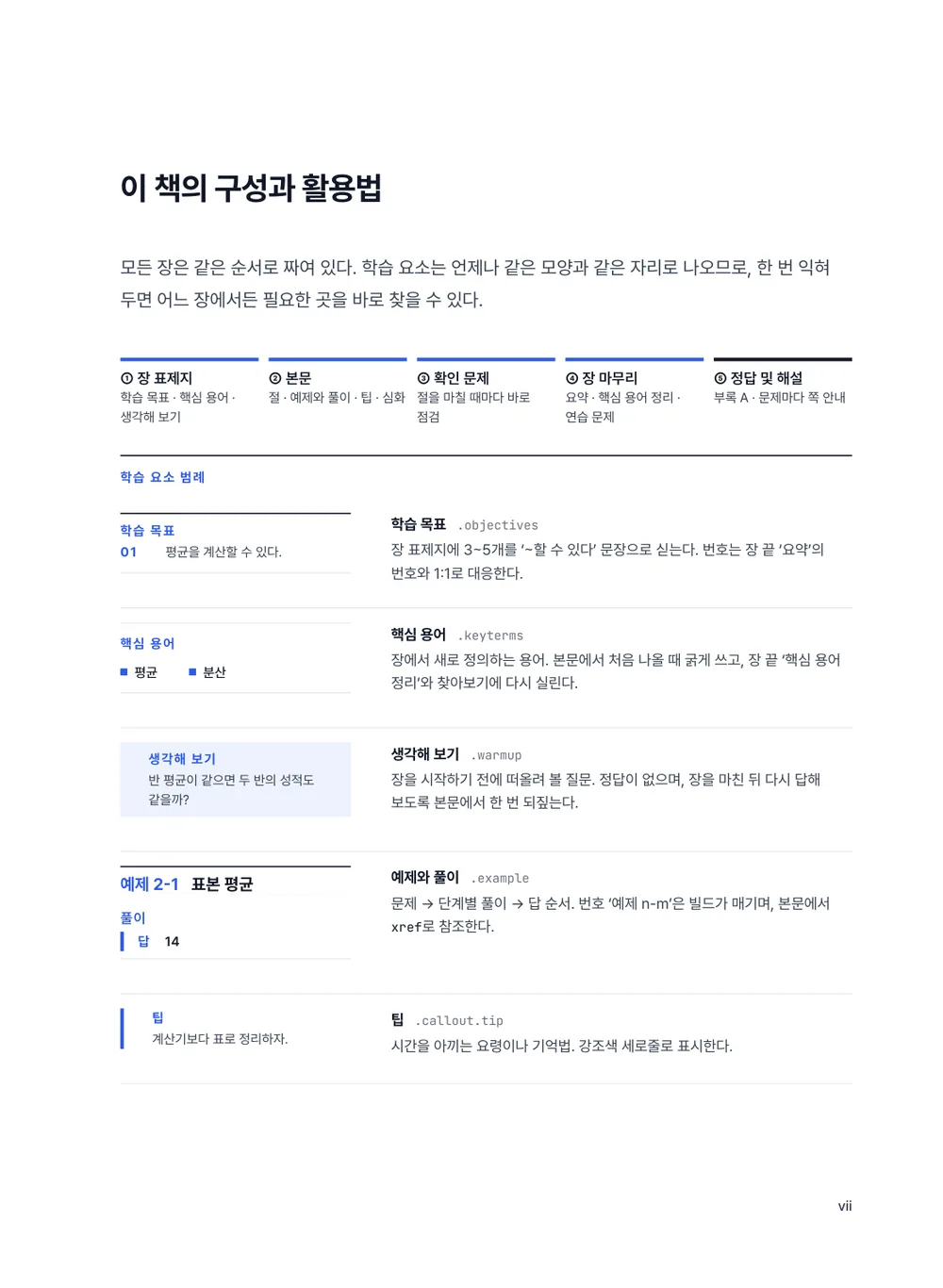 미니멀 블루 — 구성과 활용법