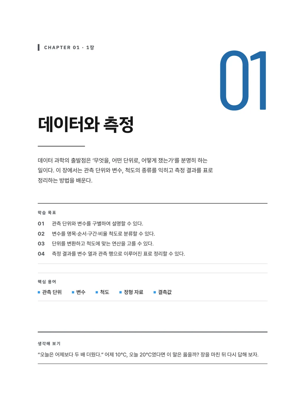 스틸 기사 — 장 표제지