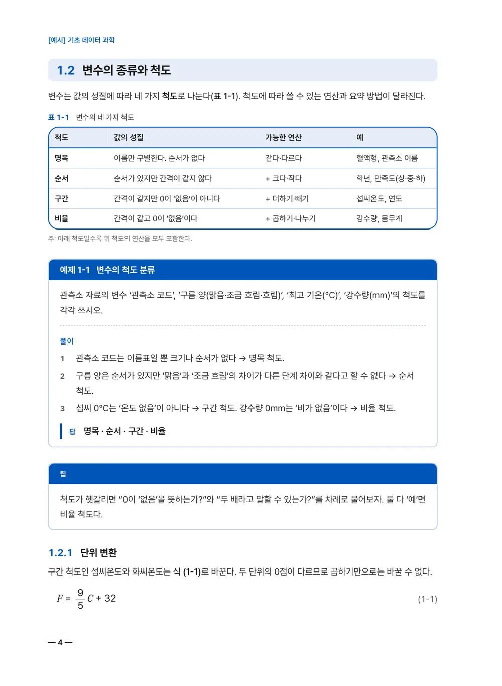 토익 블루 — 본문(예제)