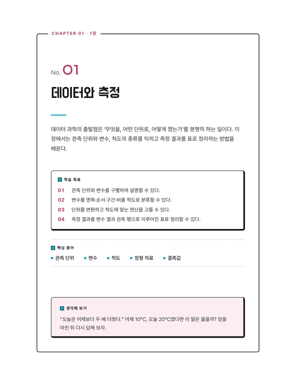 웹 프런트엔드 — 장 표제지