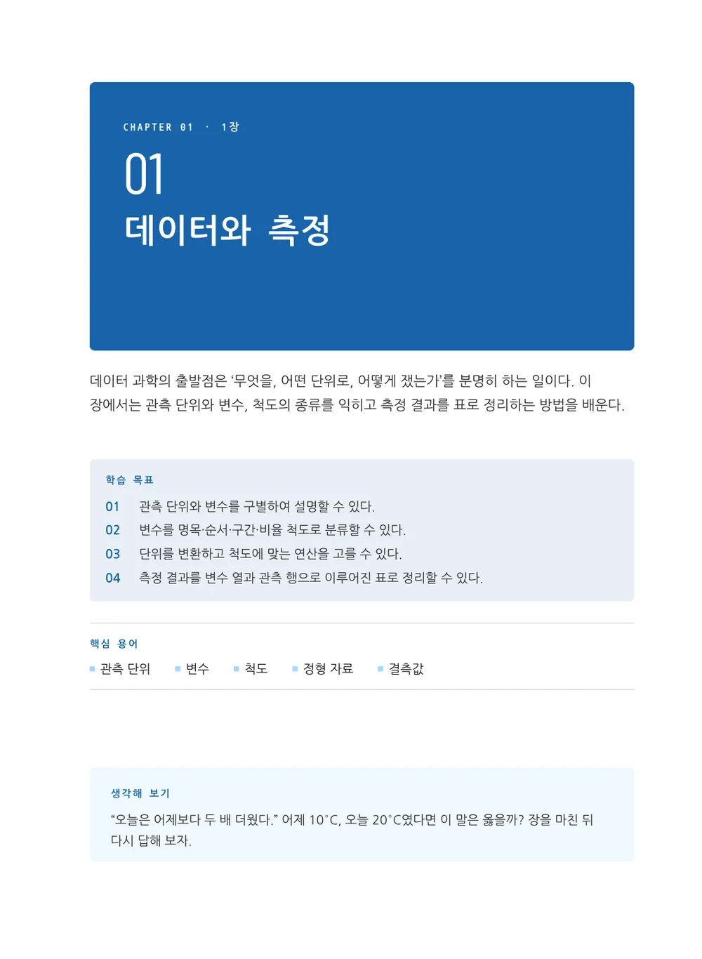 설계도 — 장 표제지