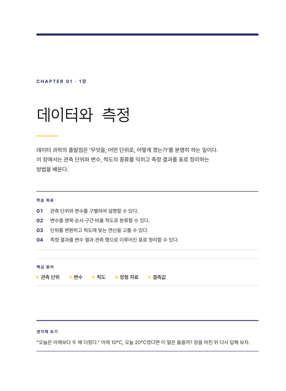 천문 — 장 표제지