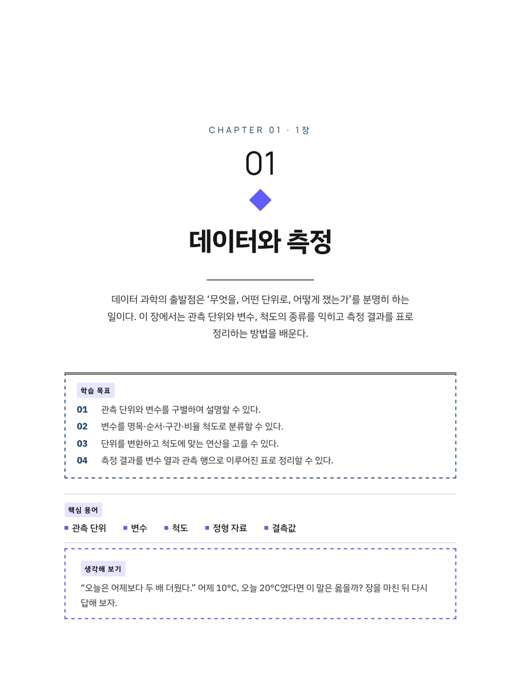 컨설팅 — 장 표제지