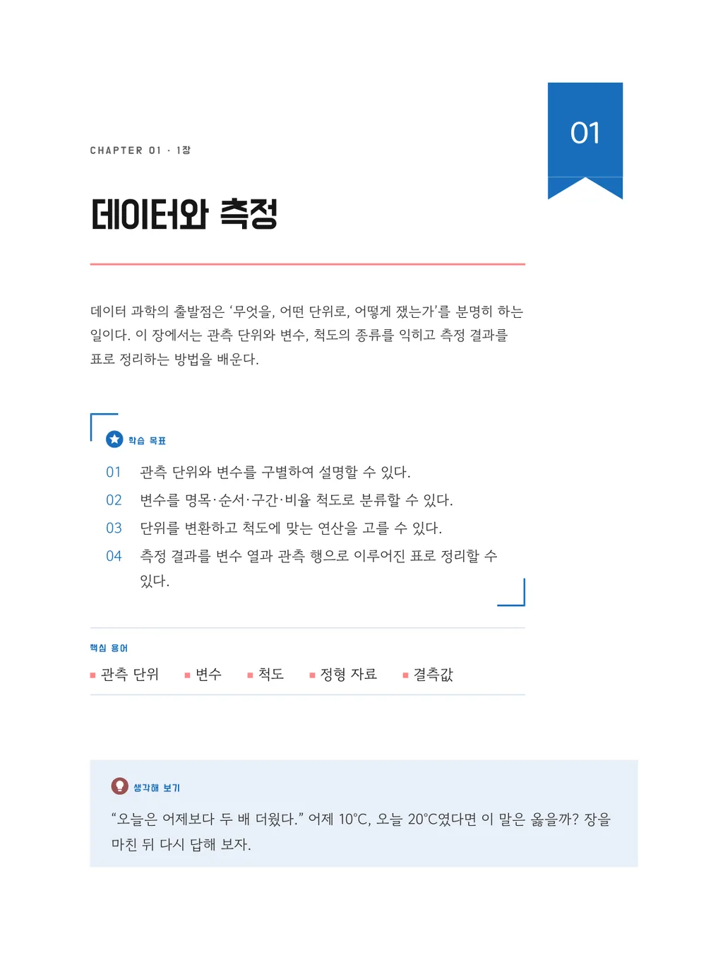 바다 팝 — 장 표제지