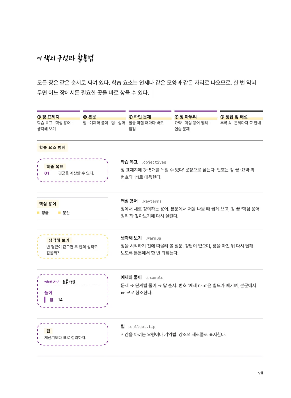 메모 노트 — 구성과 활용법